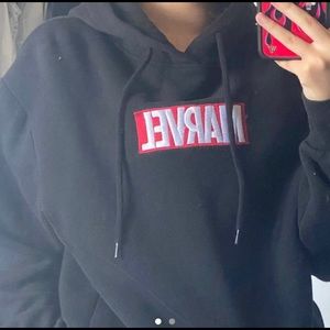 Black H&M marvels hoodie